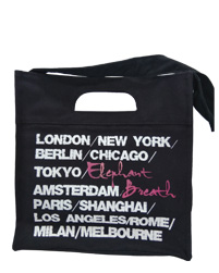 Black Canvas Fashion Bags