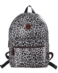 Black and White Canvas Backpacks