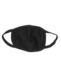 Black Fabric Mask