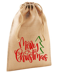 Christmas Burlap Sacks