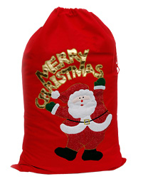 Christmas Burlap Sacks