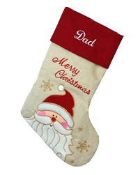 Christmas Burlap Stockings