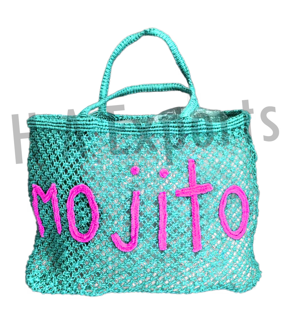 Handmade Jute Beach Bag
