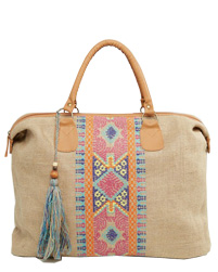 Jute designer bags come in a variety of designs and fabrics