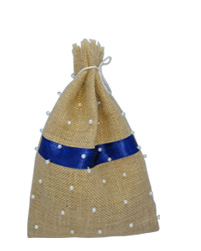 Jute Drawstring Bag