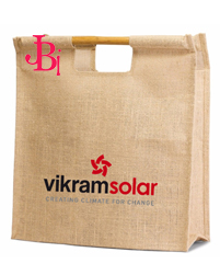 Bamboo Handle Jute Promotional Bags