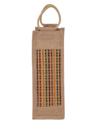 Jute Wine Bottle Bags