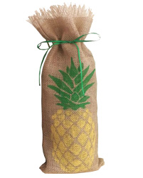 Jute Wine Bottle Bags