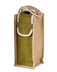 Jute Wine Bottle Bags