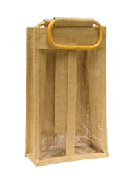 Jute Wine Bottle Bags