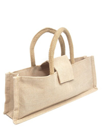 Jute Wine Bottle Bags