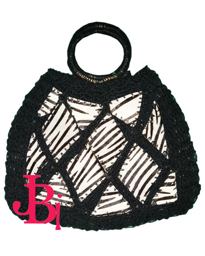 Jute Macrame Fancy Handbags